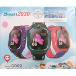 product_image_name-Generic-Smart 2030 Montre Connectée Bluetooth  Avec Puce - Carte Mémoire - Camera - Rose-1