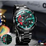 Curren Montre Lux Homme Etanche - Noir - image 2