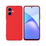 Coque Silicone Compatible Pour TECNO POP 10 - ROUGE