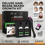 Gn Kit Croissance Barbe  Beard Growd- Roller + 2 Huiles 