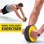 Generic SPORT AB Wheel Mod2 - Exercice Total Du Corps -Jaune