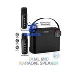 Generic karaoké portable 20 W, Bluetooth, 2 microphones sans fil