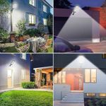 product_image_name-Generic-Puissant Lampadaire Solaire Télécommandé à Induction - Noir 100W-2