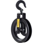 product_image_name-Generic-bloc de poulie de corde de roue à main suspendue avec crochet pour échafaudage et construction-4