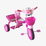 Tricycle Avec Jouet Musical Enfants Rose