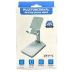 Generic Support de Téléphone et Tablette de Bureau Réglable ZM-0116 – Noir - image 2