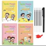 product_image_name-Generic-Ensemble de 4 Cahiers pratique Sank Magic pour enfants -1