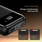 Oraimo Traveler 12 Byte 20000mAh Grand écran De Puissance Charge 12W - image 5