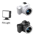 product_image_name-Generic-Caméra numérique portable mini 2K Ultra HD de 48 millions de pixels, Couleur: Noir+Lumière de remplissage-2