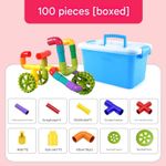 product_image_name-Generic-Jeux éducatifs de construction en forme de tuyaux pour enfants de 100 pièces, dans une boîte, assemblés et insérés comme des tuyaux en plastique éducatifs-3