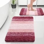Sans Nom Tapis de bain antidérapant à bandes dégradées - image 3