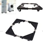 product_image_name-Generic-Support Mobile De Réfrigérateur Et De Machine À Laver - Noir-1