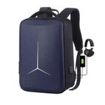 product_image_name-Generic-Chic Sac à Dos Pour PC Portable 15.6" Avec Code Pin - Bleu-1