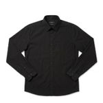 Chemise à Manches Longues Hommes-Noir