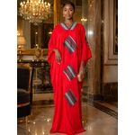 Boubou Chic à Motifs Géométriques