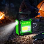 product_image_name-Generic-Lampe Solaire LED Portable Rechargeable avec Panneau Intégré – Éclairage Autonome et Polyvalent-2