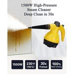 product_image_name-Generic-Nettoyeur à vapeur portatif 1500W, haute pression, pour maison, cuisine, salle de bain, canapé, tapis, sol, chauffage rapide, sans produits chimiques, multi-usages avec 10 accessoires, outil de rembourrage sûr pour les animaux-2