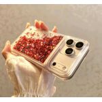 Coque iphone 17 Pro Max transparent rose brillant 