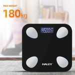 Generic Pèse-Personne Électronique Digital – Capacité 180 kg – Écran LCD – Noir - image 2