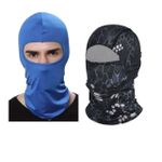 Lot de 2 cagoules Masque (CT8+ BLEU)