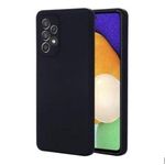 Coque En Silicone Compatible Pour Samsung Galaxy A73 - NOIR