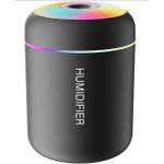 Generic Mini Humidificateur D Air - Diffuseur Avec Lumiere Coloree LED - image 3