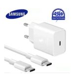 Chargeur Compatible Samsung 45W TYPE USB-C To USB-C