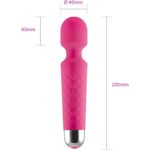 SEXTOYS Vibromasseur Wand Rechargeable puissant - Rose - image 2