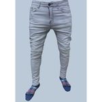 Pantalon Jeans Homme Gris