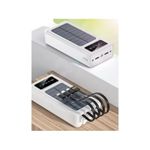 Generic Power Bank Solaire à 4 Lignes 30000mah - image 2