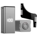 GtyGo Mini rasoir électrique avec peigne de coiffage