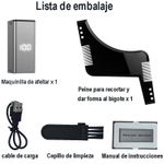 GtyGo Mini rasoir électrique avec peigne de coiffage - image 2