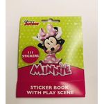 111 Stickers Mural Minnie Disney - Bleu / Jaune