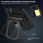 Generic Mini LED Rechargeable USB Porte-clés Portable Décapsuleur - image 2
