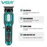 product_image_name-VGR-V-600 - Tondeuse à cheveux professionnelle Rechargeable avec écran LED-2