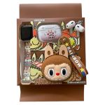 product_image_name-Generic-Écouteurs Bluetooth + Montre Digitale K19A Rainbow Maron - Écouteurs Femme Chic & Mignon Porte-monnaies-1