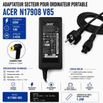 Acer Chargeur 65W Pour Pc 19V 3,42A – 5,5 × 1,7 mm
