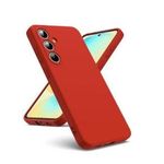 Coque Silicone Compatible Avec Samsung Galaxy S24 FE - ROUGE