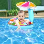 Generic Bouee De Flottaison- bouée gonflable - bouet de piscines - Brassiere piscine - Multicolore - image 3