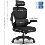 Generic Fauteuil De Bureau A Filet  5 Pieds Chromé A Double Sens - image 4