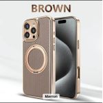 Coque iphone 16 pro Max marron M10