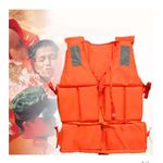 product_image_name-Generic-gilet de sauvetage a haute flottabilité en tissu oxford orange -1