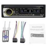 product_image_name-Generic-Poste auto Autoradio Numérique  - Bluetooth - Lecteur MP3 de Voiture - Mains Libres avec Micro Intégré - Ports USB, Carte SD et AUX - Puissance 60W x4 - Télécommande Incluse-1