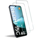 product_image_name-Generic-Lots de 2 Antichocs 5D Compatible Xiaomi Redmi 15C -Transparent-2