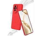 Coque En Silicone Compatible Pour Honor 200 - ROUGE