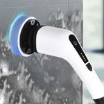 Generic Brosse de Nettoyage Électrique Multifonction 9 en 1 Rechargeable - image 3