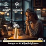 Generic Chic Lampe De Table élégante Et Rechargeable Avec Lumière Douce - image 2