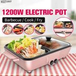 product_image_name-Generic-Marmite Électrique Double Fonction - Gril & Soupe - Température Réglable-3