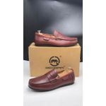 Geogra Baladeuse homme en cuir-MARRON