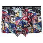 product_image_name-Fashion-TMF 4 pièces/ensemble de sous-vêtements pour hommes, boxers respirants -Multicolors-6